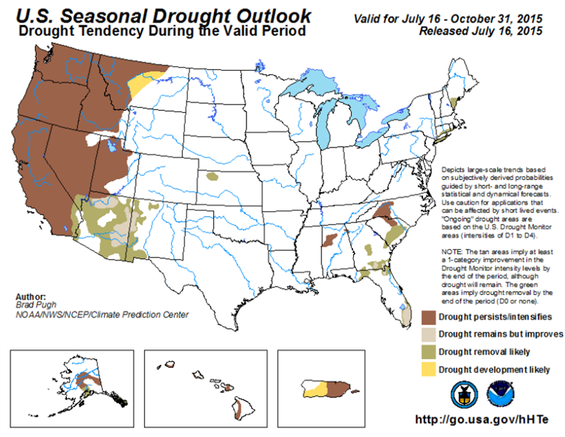 0813 Seasonal Drought Outlook